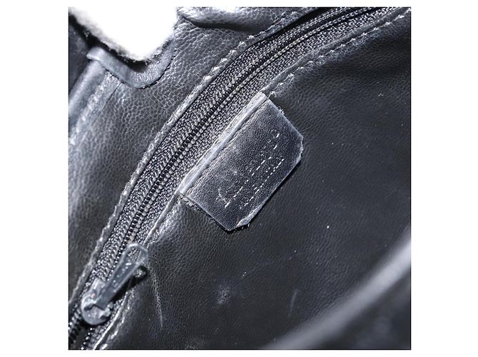 Autre Marque Borsa a mano in pelle e tela Nova Check di Burberrys Nero Oro Auth gh1496 D'oro - vista 12