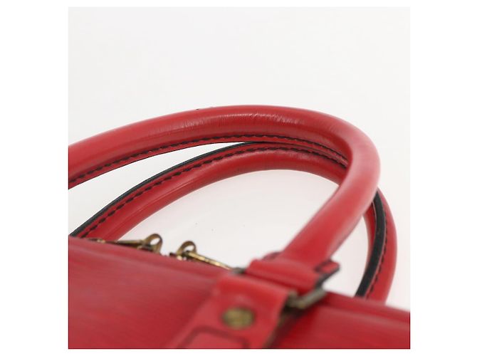 LOUIS VUITTON Epi Porta Documenti da Viaggio Borsa Business Rossa M54477 LV Auth 159411 Rosso - vista 14