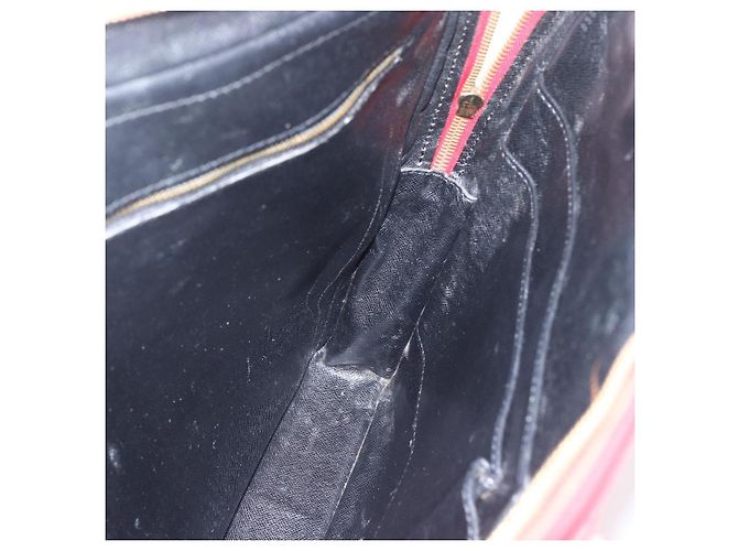 LOUIS VUITTON Epi Porta Documenti da Viaggio Borsa Business Rossa M54477 LV Auth 159411 Rosso - vista 20