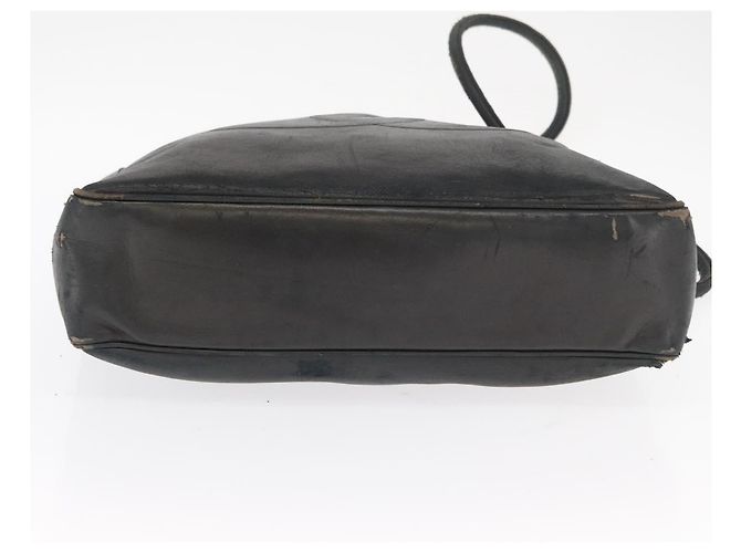 Borsa a Spalla CHANEL in Pelle di Agnello Nera Oro CC Auth BA9188 Nero D'oro - vista 5