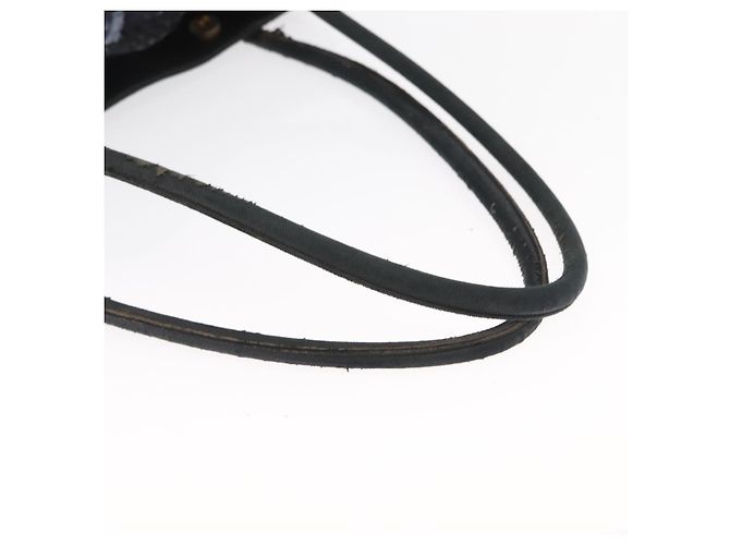 Borsa a Spalla CHANEL in Pelle di Agnello Nera Oro CC Auth BA9188 Nero D'oro - vista 7
