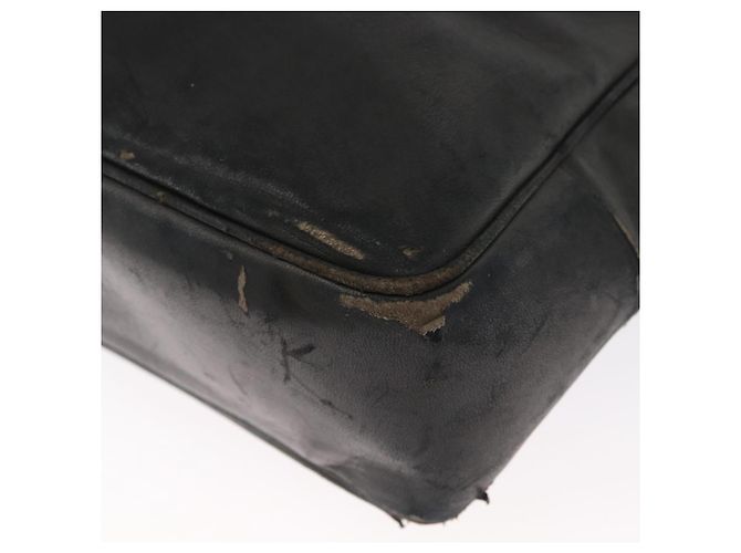 Borsa a Spalla CHANEL in Pelle di Agnello Nera Oro CC Auth BA9188 Nero D'oro - vista 9