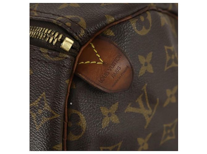 LOUIS VUITTON Borsa Boston Monogram Keepall 50 M41426 LV Auth 156594 Monogramma - vista 19