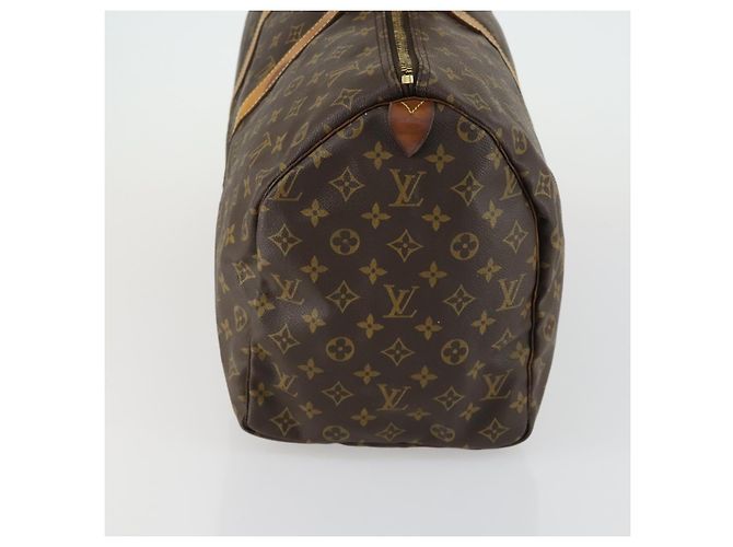 LOUIS VUITTON Borsa Boston Monogram Keepall 50 M41426 LV Auth 156594 Monogramma - vista 4