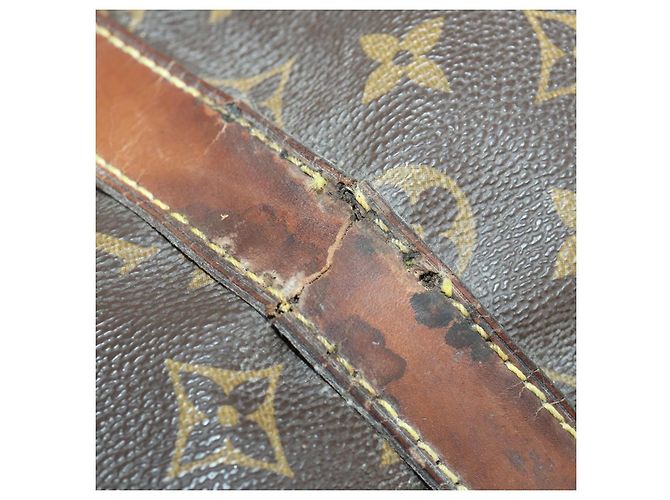 LOUIS VUITTON Borsa Boston Monogram Keepall 50 M41426 LV Auth 156594 Monogramma - vista 9