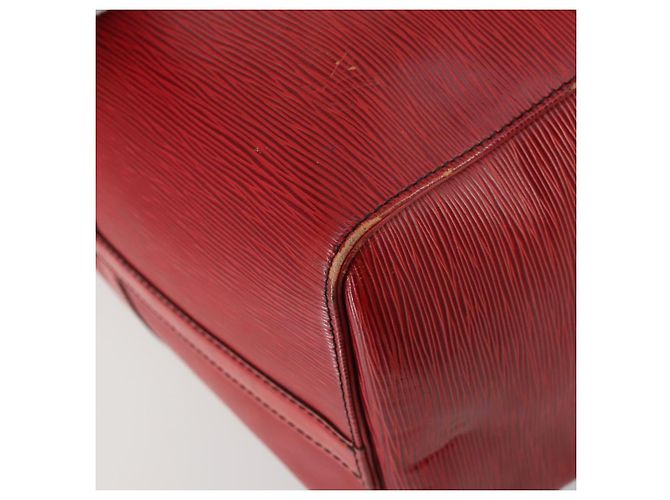 LOUIS VUITTON Epi Keepall 45 Borsa Boston Rossa M42977 LV Auth BA8834 Rosso - vista 16