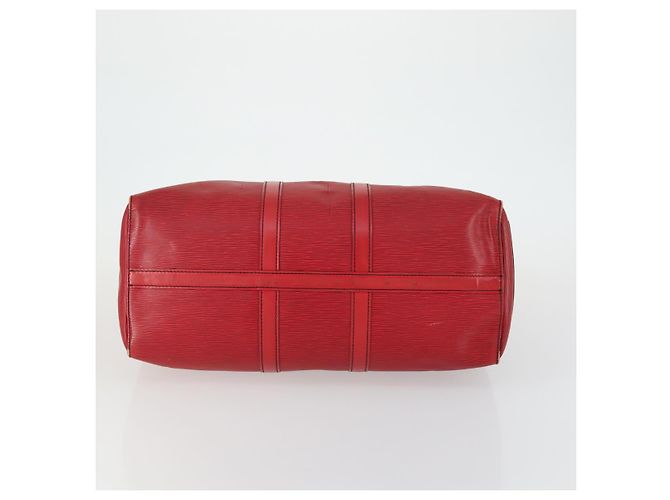 LOUIS VUITTON Epi Keepall 45 Borsa Boston Rossa M42977 LV Auth BA8834 Rosso - vista 5
