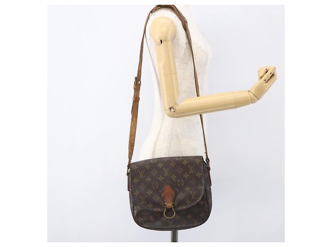 LOUIS VUITTON Monogram Saint Cloud GM Schultertasche M51242 LV Auth bs31930 Monogramm - Ansicht 27
