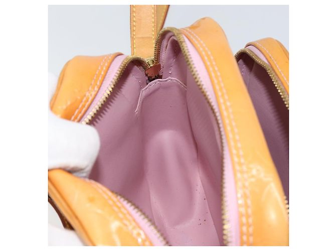 LOUIS VUITTON Borsa Wooster Monogram Vernis Rosa Marshmallow M91037 LV Auth gh1574 - vista 19