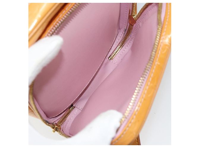 LOUIS VUITTON Borsa Wooster Monogram Vernis Rosa Marshmallow M91037 LV Auth gh1574 - vista 21