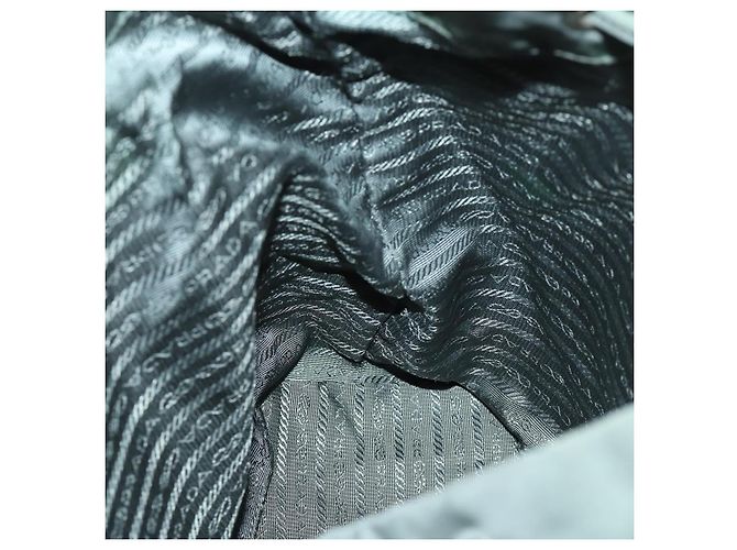 PRADA Rucksack aus Nylon grün silber authentisch 157248 - Ansicht 25