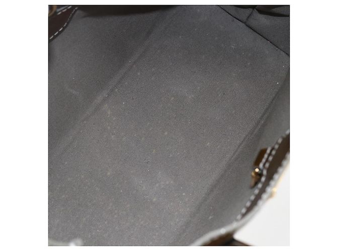 LOUIS VUITTON Borsa Wilshire PM Monogram Vernis Grigio Art Deco M91627 Auth 160424 - vista 11