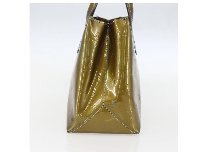 LOUIS VUITTON Borsa Wilshire PM Monogram Vernis Grigio Art Deco M91627 Auth 160424 - vista 3