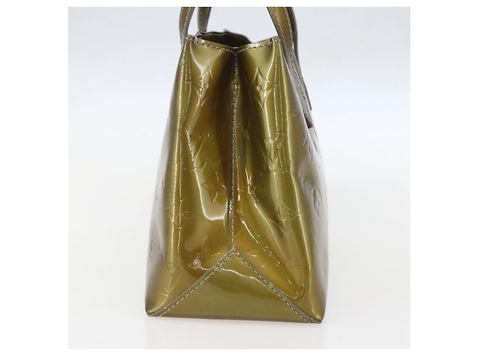 LOUIS VUITTON Borsa Wilshire PM Monogram Vernis Grigio Art Deco M91627 Auth 160424 - vista 4