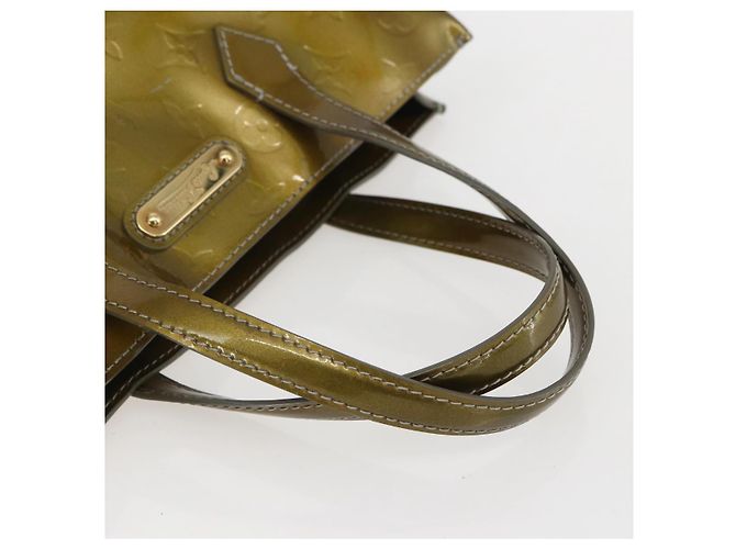 LOUIS VUITTON Borsa Wilshire PM Monogram Vernis Grigio Art Deco M91627 Auth 160424 - vista 7