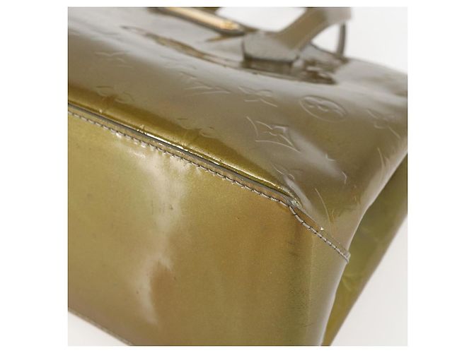LOUIS VUITTON Borsa Wilshire PM Monogram Vernis Grigio Art Deco M91627 Auth 160424 - vista 9