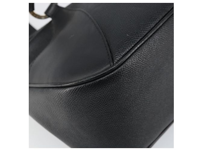 Bulgari Borsa a mano BVLGARI in pelle nera e argento Auth bs31966 Nero - vista 14