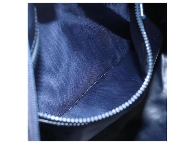 Céline Borsa a mano in tela Macadam C di CELINE, blu navy e oro, autentica ka1329 D'oro - vista 11