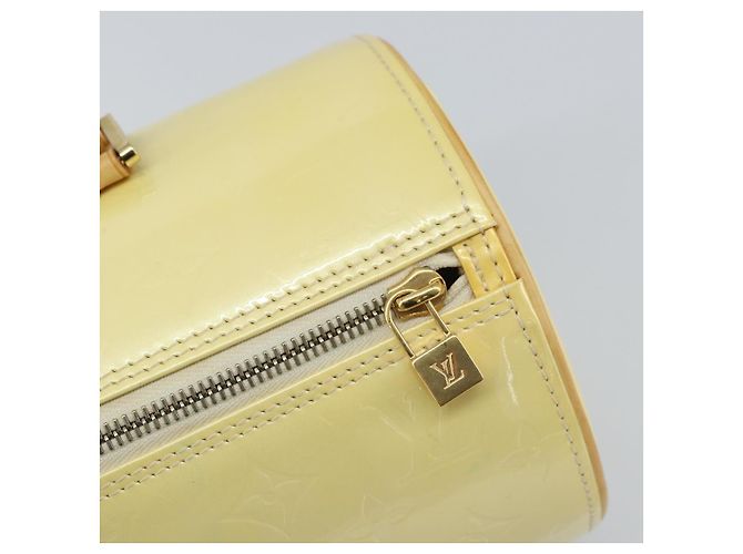 LOUIS VUITTON Borsa a Mano Monogram Vernis Bedford Perle M91006 LV Auth 160103 - vista 10