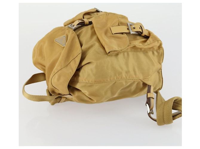 Double Off White Canvas estampado con doble bolsillo frontal Beige - vista 4