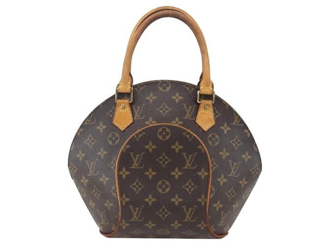 Louis Vuitton Ellipse Monogram Canvas PM Castaño - vista 2