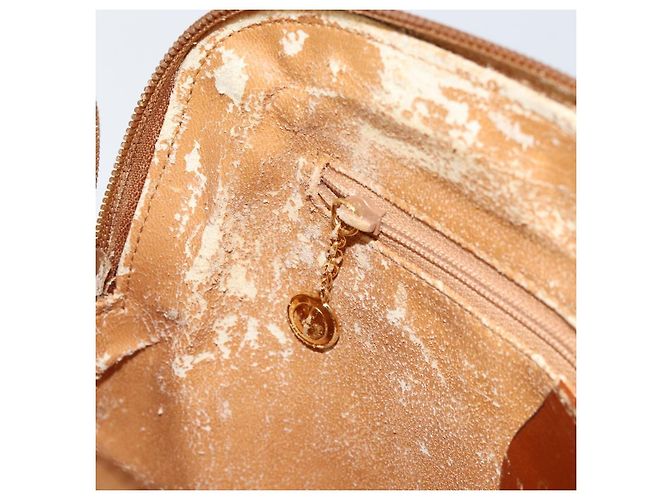 Borsa a mano in pelle GUCCI Bamboo 2way Marrone Oro 000 1274 0290 Auth 153886 - vista 22