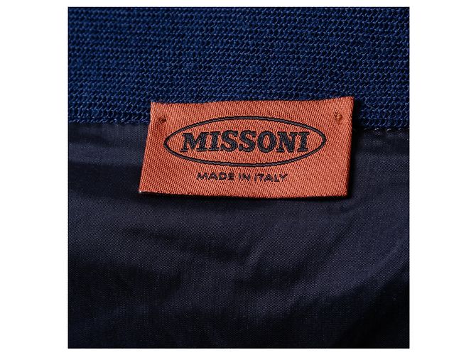 Falda Mini Rock Missoni Azul - vista 6