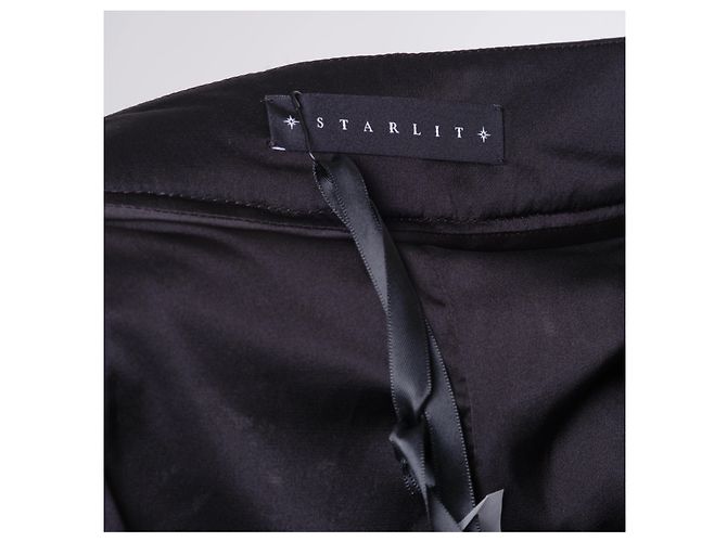 Autre Marque Sternenwoll-Spitzen-Set Schwarz - Ansicht 14