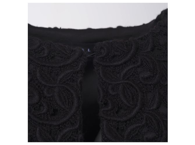 Autre Marque Sternenwoll-Spitzen-Set Schwarz - Ansicht 6