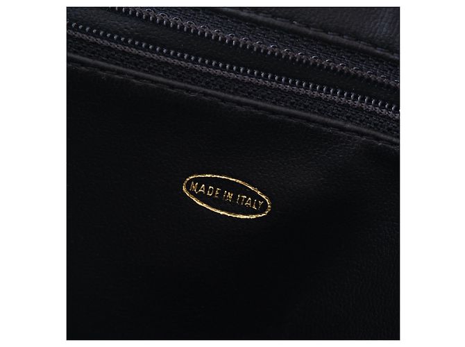 Borsa a mano in pelle di agnello nera Chanel Nero - vista 10