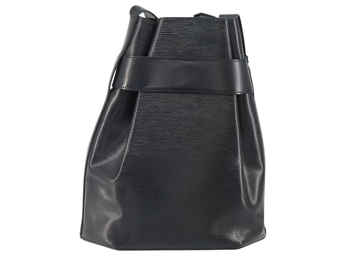 Louis Vuitton Vintage Schultertasche Epi Leather GM Schwarz - Ansicht 2