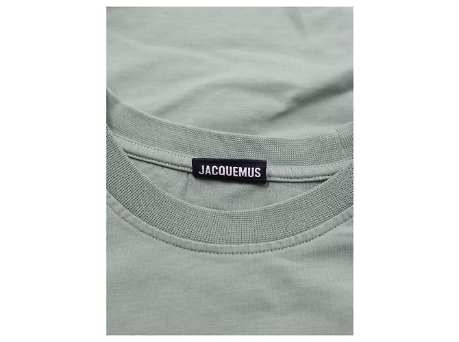 Camiseta Jacquemus de algodón verde - vista 3