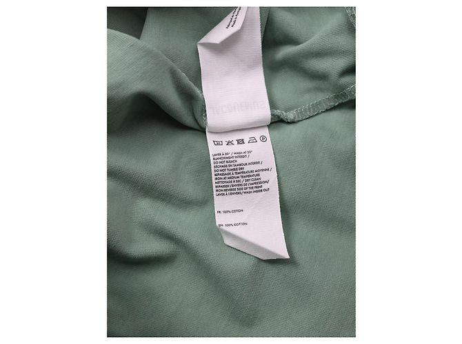 Camiseta Jacquemus de algodón verde - vista 4