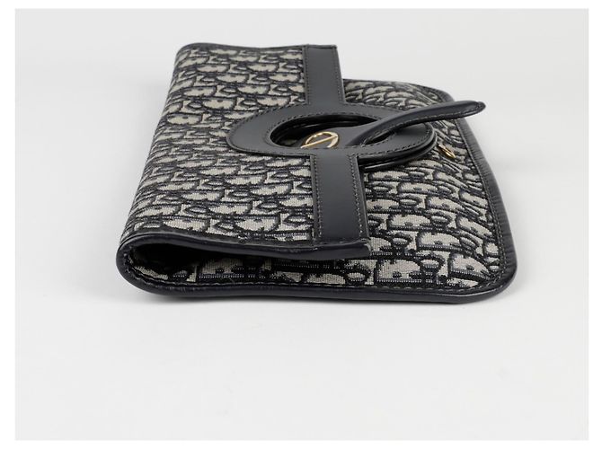 Dior Klappbare Clutch Weiß - Ansicht 4