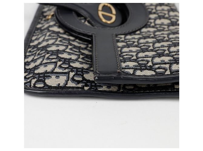 Dior Klappbare Clutch Weiß - Ansicht 9
