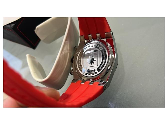 Autre Marque Maranello V8 Chrono 44 mm Rouge - vue 3