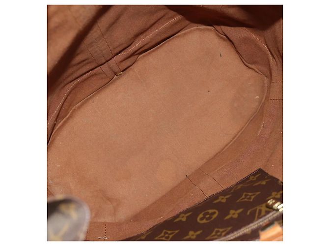 Zaino Randonnee Monogram in Canvas GM Louis Vuitton Marrone - vista 5