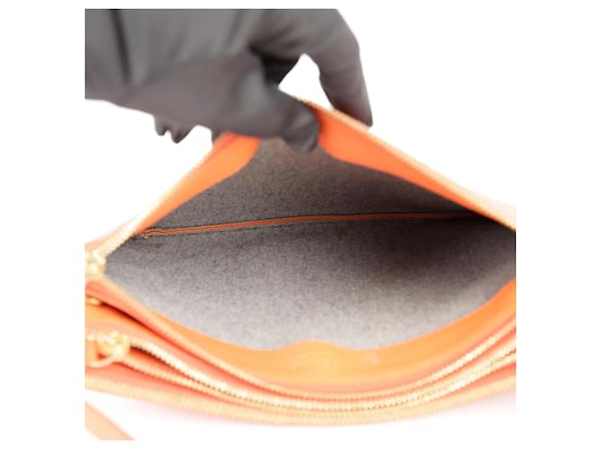 Céline Grande borsa a tracolla Trio Arancione - vista 13