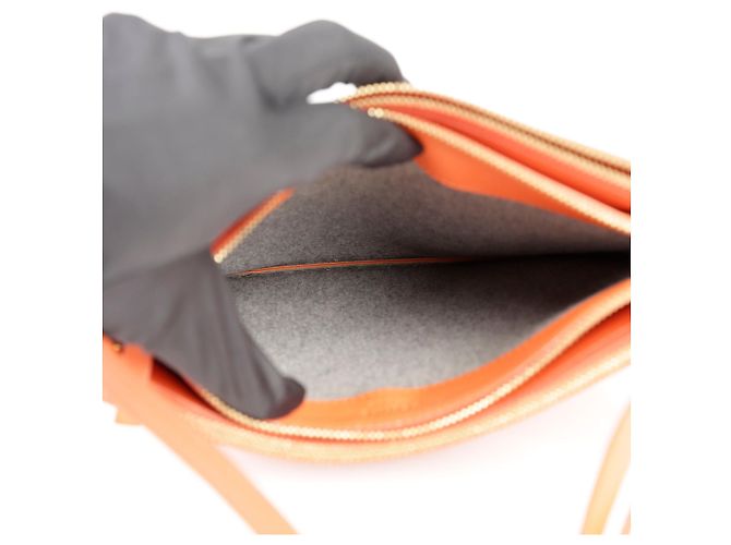 Céline Grande borsa a tracolla Trio Arancione - vista 14