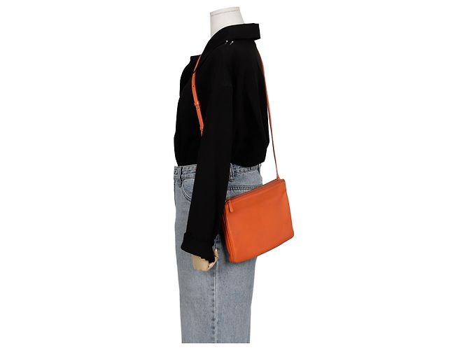 Céline Grande borsa a tracolla Trio Arancione - vista 15