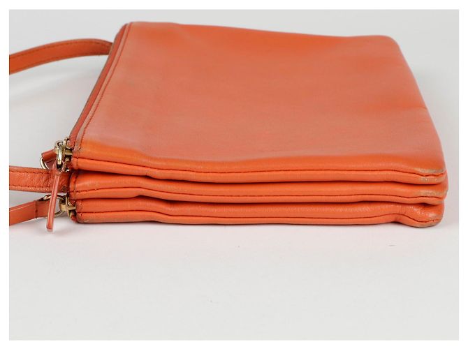 Céline Grande borsa a tracolla Trio Arancione - vista 9