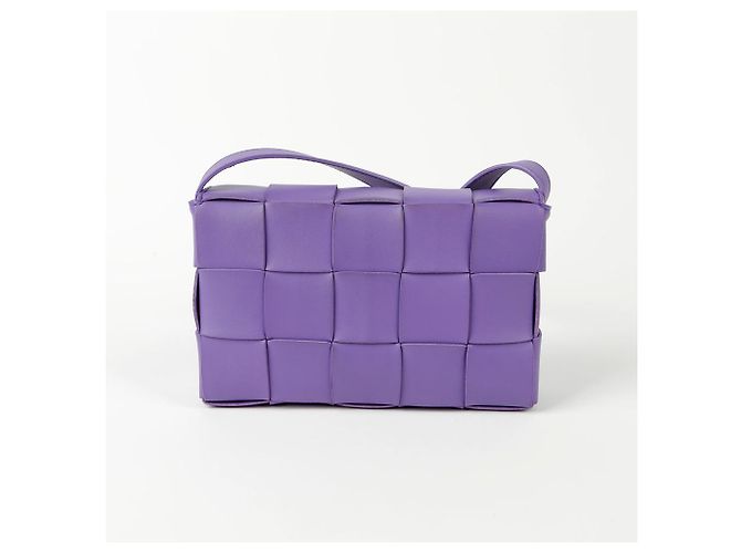Bottega Veneta Borsa a Spalla e a Tracolla Cassette Porpora - vista 3