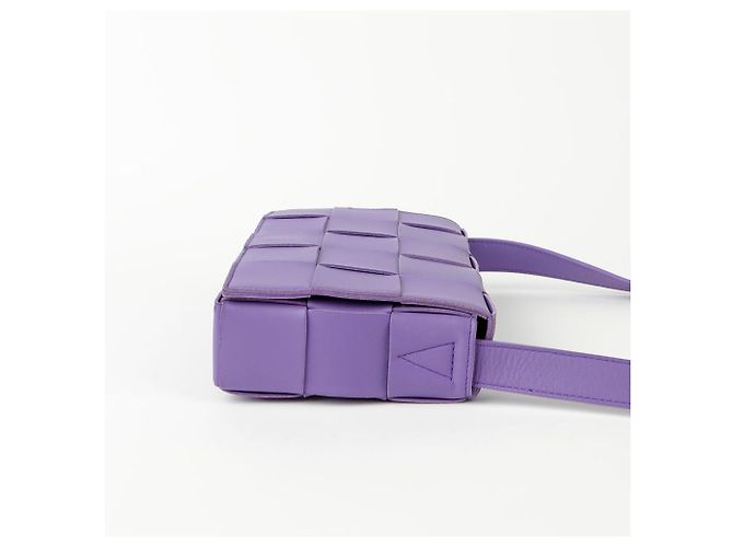 Bottega Veneta Borsa a Spalla e a Tracolla Cassette Porpora - vista 4