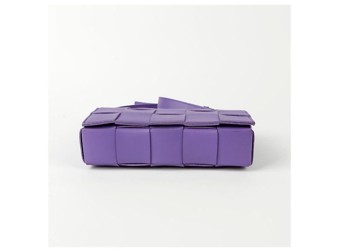 Bottega Veneta Borsa a Spalla e a Tracolla Cassette Porpora - vista 5