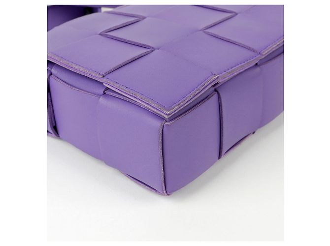 Bottega Veneta Borsa a Spalla e a Tracolla Cassette Porpora - vista 7