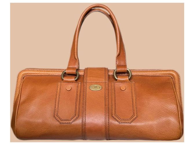 Triomphe Céline Borsa Ella medico grande Caramello - vista 10