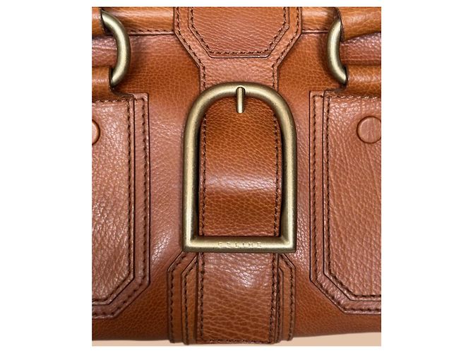 Triomphe Céline Borsa Ella medico grande Caramello - vista 9