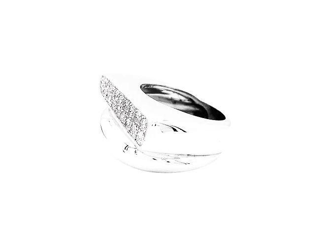 Anello Fred 'Success' in oro bianco e diamanti. - vista 2