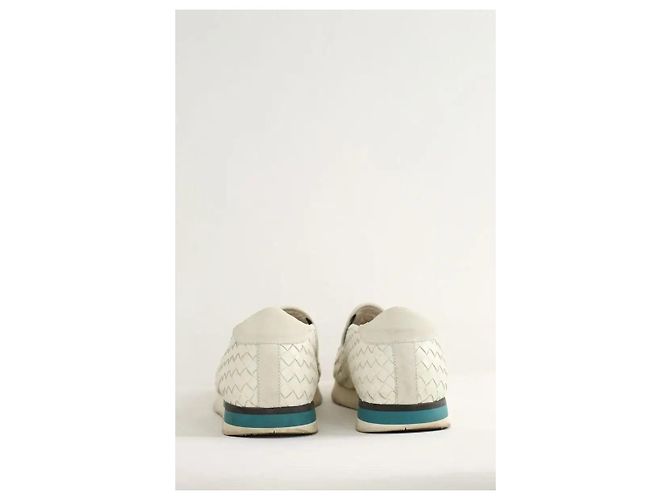 Bottega Veneta Baskets en cuir blanches - vue 2