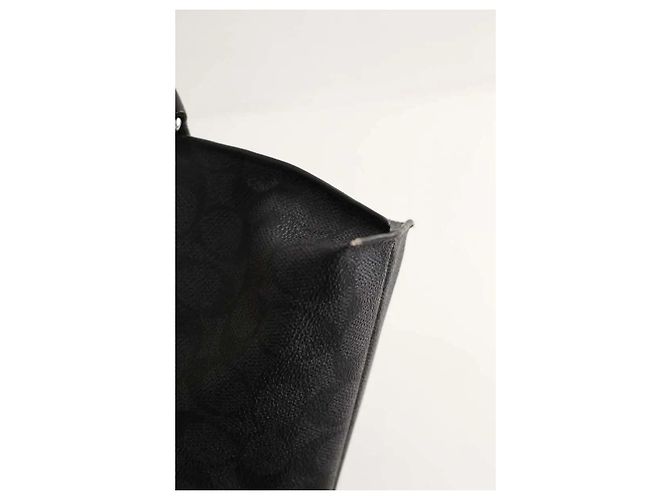 Coach Borsa in pelle nera Nero - vista 3